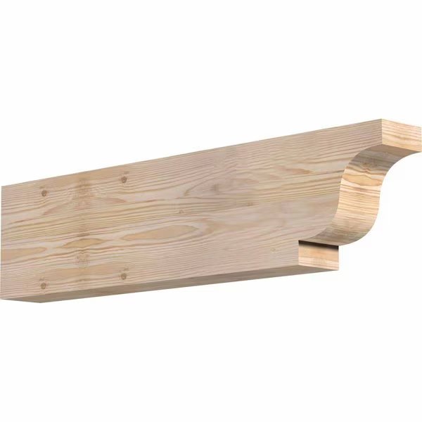 Newport Smooth Rafter Tail, Douglas Fir, 3 1/2